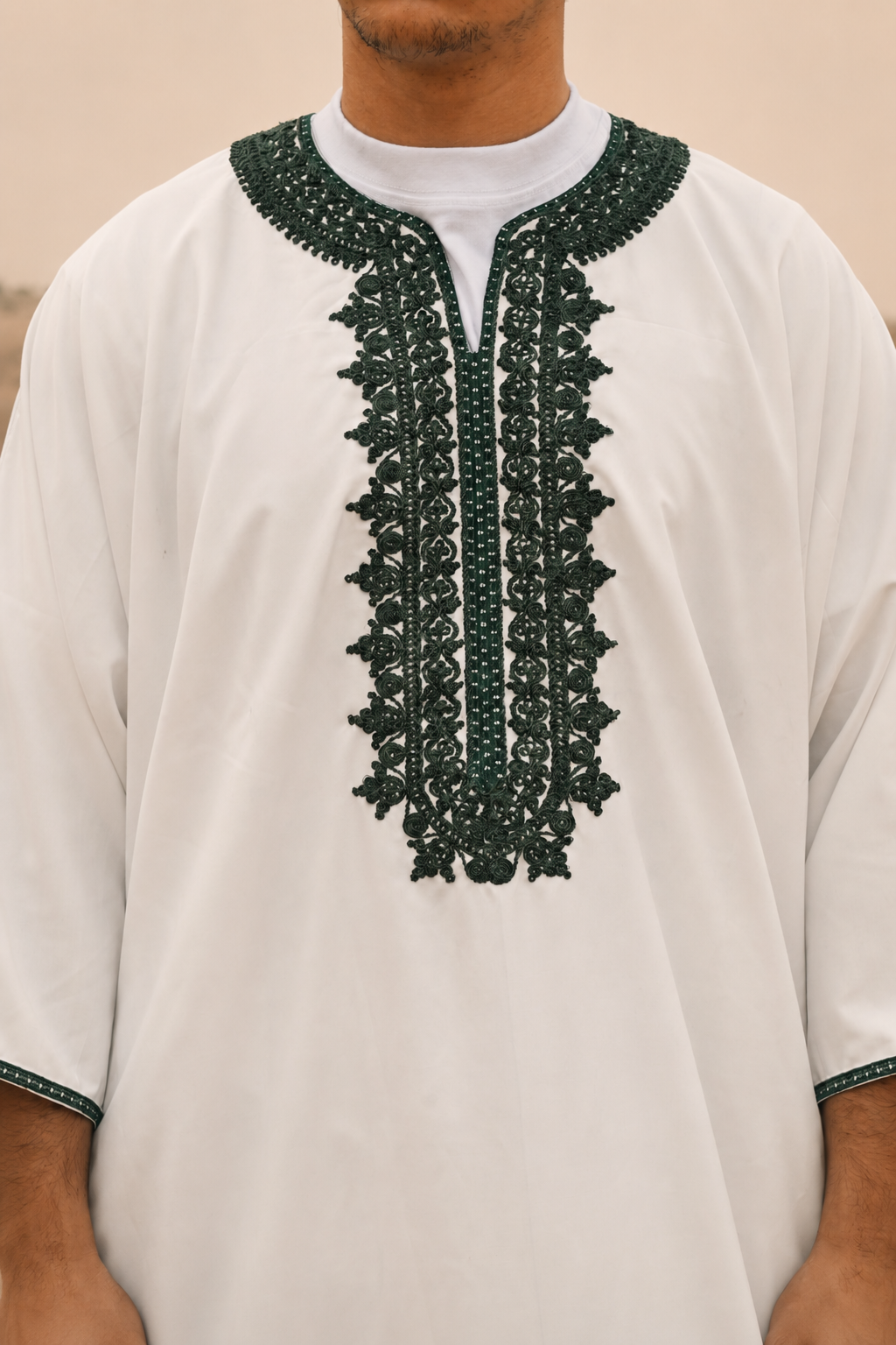 Premium - Royal White & Green
