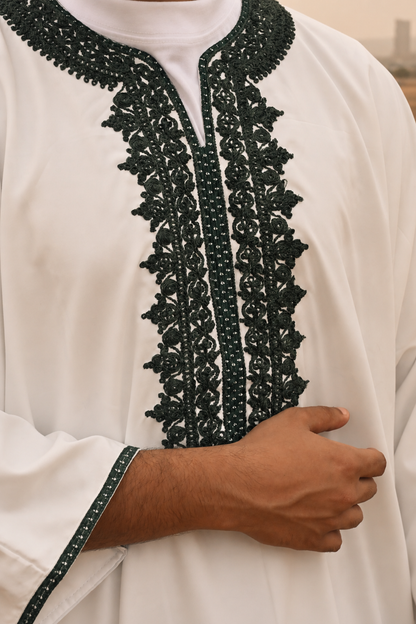 Premium - Royal White & Green