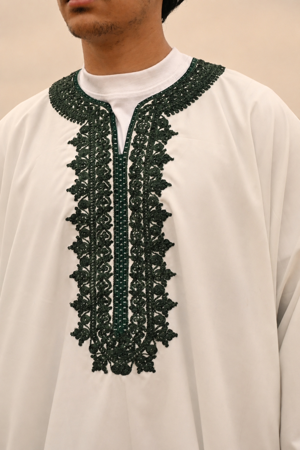 Premium - Royal White & Green