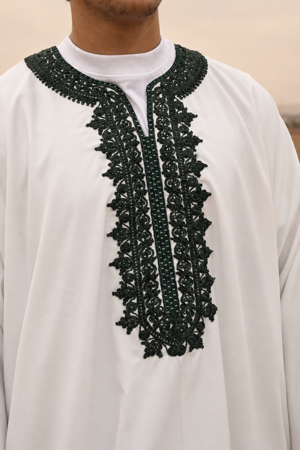 Premium - Royal White & Green